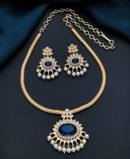 Antique Gold Plated Temple Jewellery